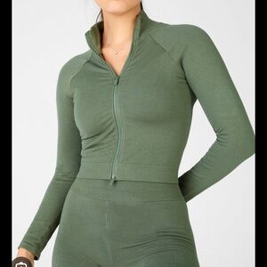 Fabletics Kinsley crop seamless jacket